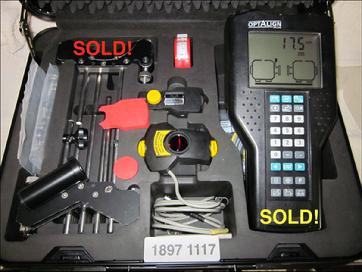 SOLD! - Refurbished Optalign® Plus All Features s/n 1897 1117 - Call 704-233-9222