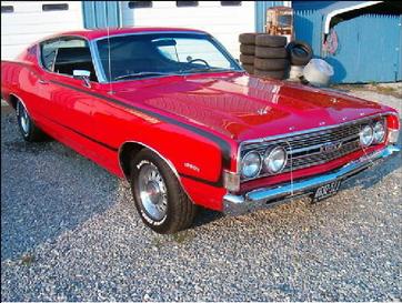 Norm's 1968 Ford Torino GT 325 HP S code 390 4 speed - Call 704-233-9220