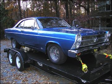 Our '66 Fairlane 390 4-Speed - Before the Accident!