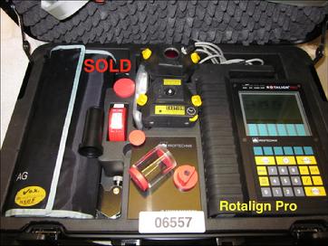 SOLD -  Refurbished Rotalign Pro s/n 06557 - Call 704-233-9222